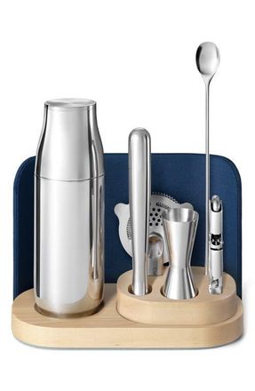 Caraway Set of 6 Bar Tools in Navy at Nordstrom