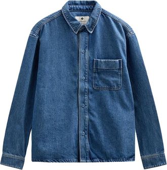 Anerkjendt Heren, Jassen, Blauw, Maat: M Denim