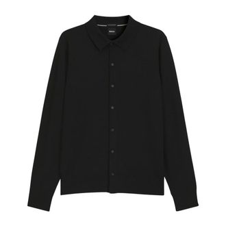 HUGO BOSS C&aacute;rdigan H-Helbert - Knitwear - Hombre - Negro - M