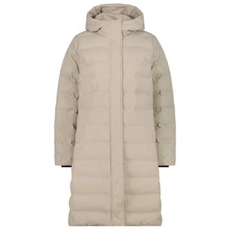F.lli Campagnolo Down Coat Fix Hood Mantel f&uuml;r Damen | beige