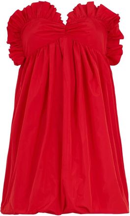 Philosophy di Lorenzo Serafini Mini Jurk - Dames - Korte kleedjes - Rood - S - Polyester - Kleedjes