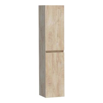 Marcel Breuer Joy badkamerkast - 160x35x35cm - 2 deuren - greeploos - links- of rechtsdraaiend - Forest Wheat