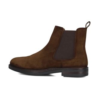 Mazzeltov Bruine Chelsea Laarzen voor Heren - Heren - Schoenen - Bruin - Maat: 44 EU Su&egrave;de