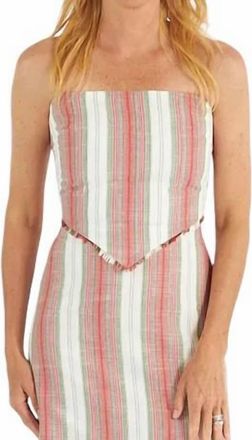 Sundays Gina Top In Sunshade Stripe