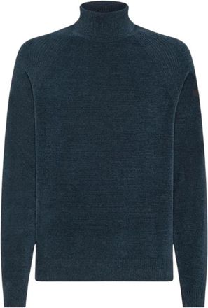 Roberto Ricci Design Turtleneck Trui - Heren - Coltruien - Blauw - S - Truien & Vesten
