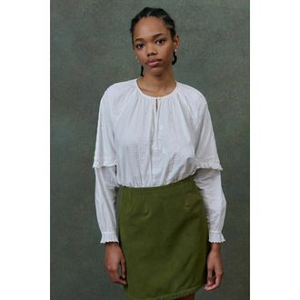 Louise Misha Geborduurde katoenen blouse, IRISANE