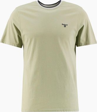 Barbour Mens Barbour Cornsay Tailored T-Shirt - Green - Size: 36