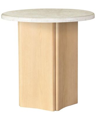 ACME Qwin End Table With Marble Top