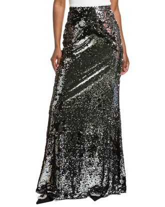 L'agence LAgence Sequin Zeta Long Skirt