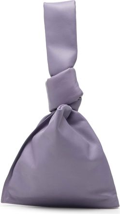 Bottega Veneta Pre-owned Womens Mini Calfskin Bv Twist Bag - Lilac Leather - One Size