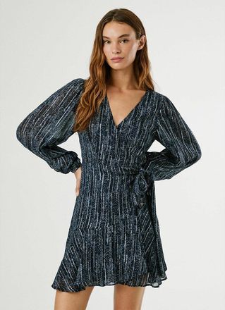 Pepe Jeans London Korte bedrukte jurk MAISA