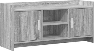 vidaXL Mueble De Tv 102 X 33 X 47 Cm Sonoma Gris Madera De Ingenier&iacute;a Vidaxl