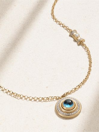 L'atelier Nawbar Collana In Oro 18 Carati Con Diamanti The Warrior Mimmette