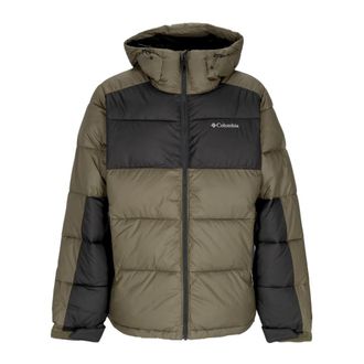Columbia Capuchonjas Steengroen - Heren - Winterjassen - Groen - XL - Polyester - Jassen