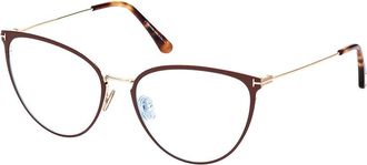 Tom Ford Womens Ft5840-B 56Mm Optical Frames