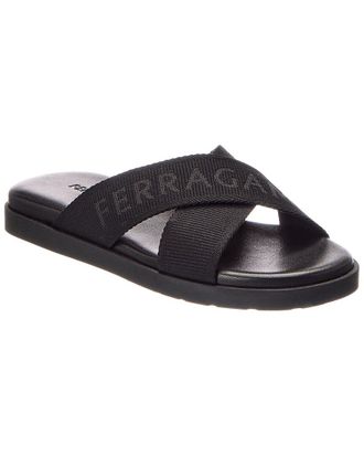 Ferragamo Freza T Canvas Sandal