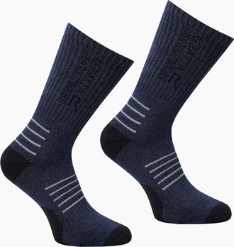 Regatta Mens Regatta Mens Bamboo Crew Socks - Navy - Size: 9/9.5/10/10.5/11/11.5/12