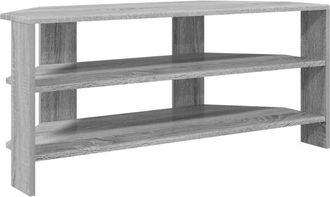 vidaXL Muebledetvdeesquina Gris Sonoma 102x40,5x45cm Vidaxl