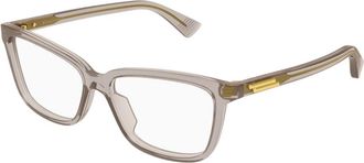 Bottega Veneta Kattenoog Bril - Dames - Brillen - Grijs - 54 MM - Accessoires