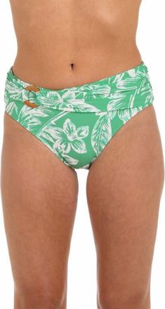 La Blanca Batiki Mid Rise Bikini Bottoms in Eucalyptus at Nordstrom, Size 14