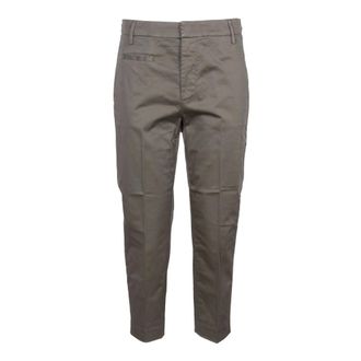 Dondup Donna, Pantaloni, Verde, XS, new