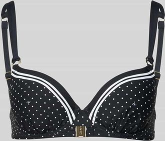 Joop Bikini-Oberteil im Allover-Look Modell Brismar Beach in Black, Gr&ouml;&szlig;e 38B