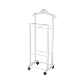 Compactor Compactor - Perchero 97x33x29 Cm, Con Ruedas, Blanco Ran7877