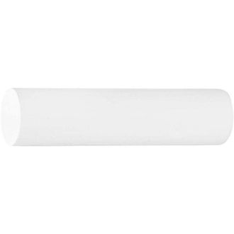 Luce-Ambiente-Design Luce Ambiente E Design - Applique led roller in gesso bianco verniciabile 7W con luce calda e naturale