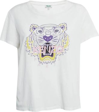 Kenzo T-shirt con logo - Bianco