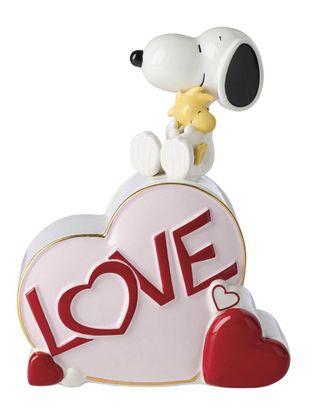 Lenox Snoopy Valentines Day Candy Jar