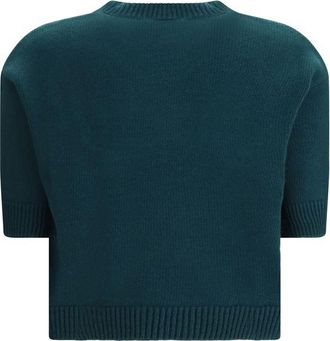 Gucci Womens Bicolor Wool Sweatshirt Clothing