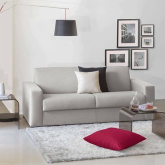 Talamo Italia Talamo Italia - Sofa Cama Alexis, Gran Sof&aacute; De 2 Plazas, 100% Made In Italy, Sof&aacute; De Sal&oacute;n Con Apertura Giratoria, En Tela Acolchada, Con Reposabrazos