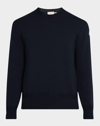 Moncler Men & apos;s Cotton Crewneck Sweater