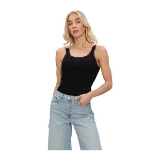 Rosemunde Dames, Tops, Zwart, Maat: S Zijde