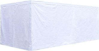 Regalos Miguel Regalos Miguel - Packs Laterales Carpas Plegables - Pack 4 Laterales Lisos Para Carpas 3x6 Master - Blanco