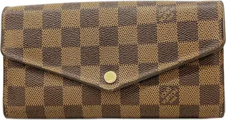 Louis Vuitton Ebene Long Wallet (Bi-Fold) (Pre-Owned)