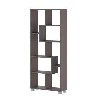 Oresteluchetta Librer&iacute;a Gris Grafito vertical/horizontal 161x68,5x25
