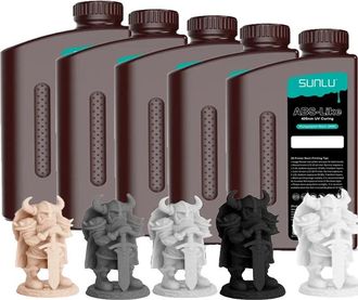 OEM Resina Para Impresi&oacute;n 3d, Lavable Con Agua, Curado Uv R&aacute;pido, Material Mixto Similar Al Abs