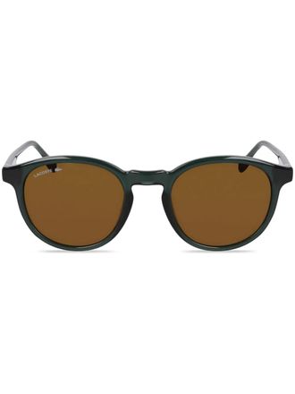 Lacoste L6030S round-frame sunglasses - Green