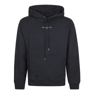 Maison Kitsun&eacute; Hoodies, male, Black, Size: XL Paris Comfort Hoodie