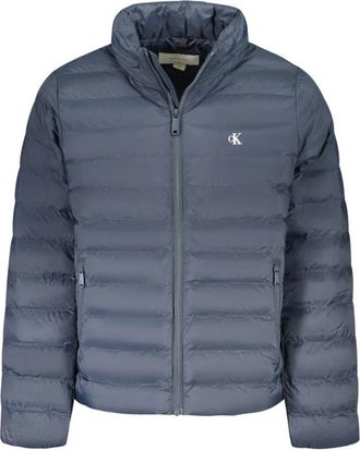 Calvin Klein Jacket met lange mouwen - Heren - Winterjassen - Blauw - S - Jassen