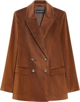 Pennyblack Calesse Corduroy Blazer - Dames - Blazers - Bruin - M - Katoen - Jassen