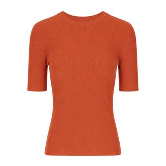P.A.R.O.S.H. P.a.r.o.s.h., Truien & Vesten, Dames, Oranje, S, Round-neck Truien