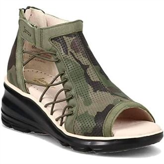 Jambu Naomi Wedge Sandal In Camo