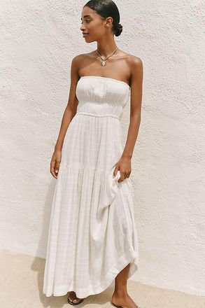 L*Space Cora Strapless Midi Dress