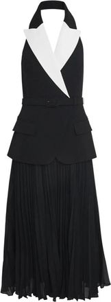 Rebecca Vallance Emma Midi Jurk - Dames - Casual kleedjes - Zwart - XS - Polyester - Kleedjes