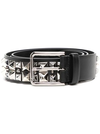 Dolce & Gabbana Cintura con borchie - Nero