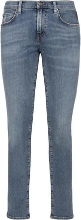 Citizens Of Humanity Straight Leg Jeans - Heren - Slim Fit Jeans - Blauw - W33 - Denim - Jeans