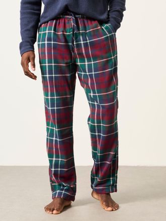 Fat Face FatFace Moray Burgundy Red Check Pyjama Bottom