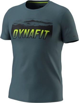 Dynafit Transalper Graphic S/S Tee Funktionsshirt f&uuml;r Herren | blau